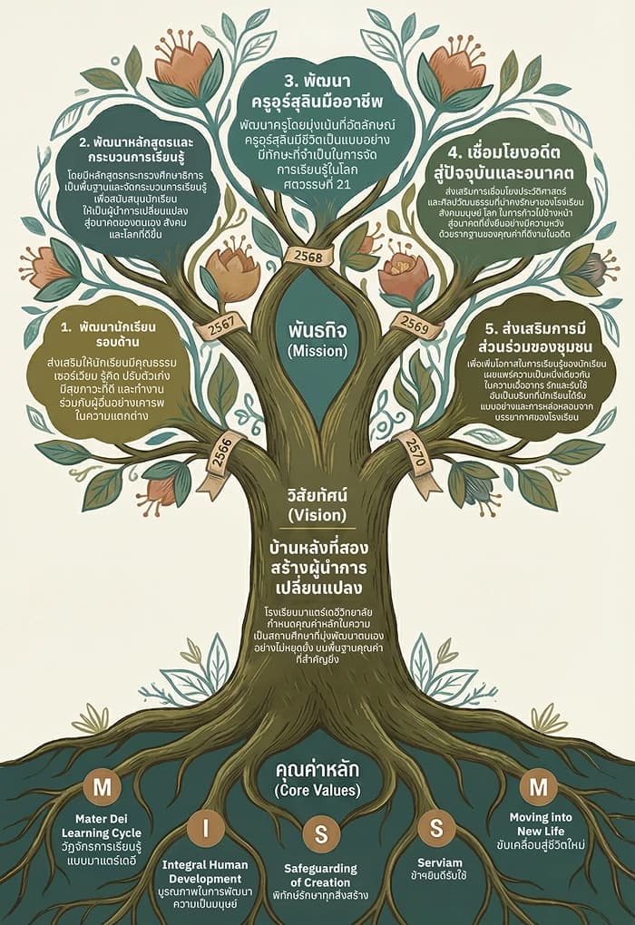 วิสัยทัศน์และพันธกิจ